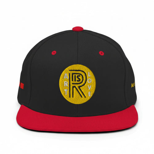 Art Is Love Snapback Hat