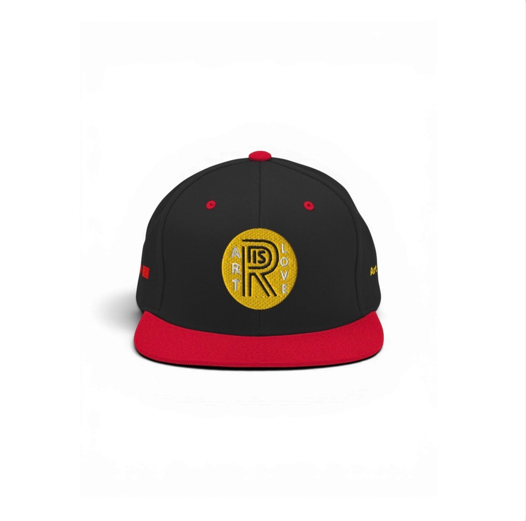 Art Is Love Snapback Hat