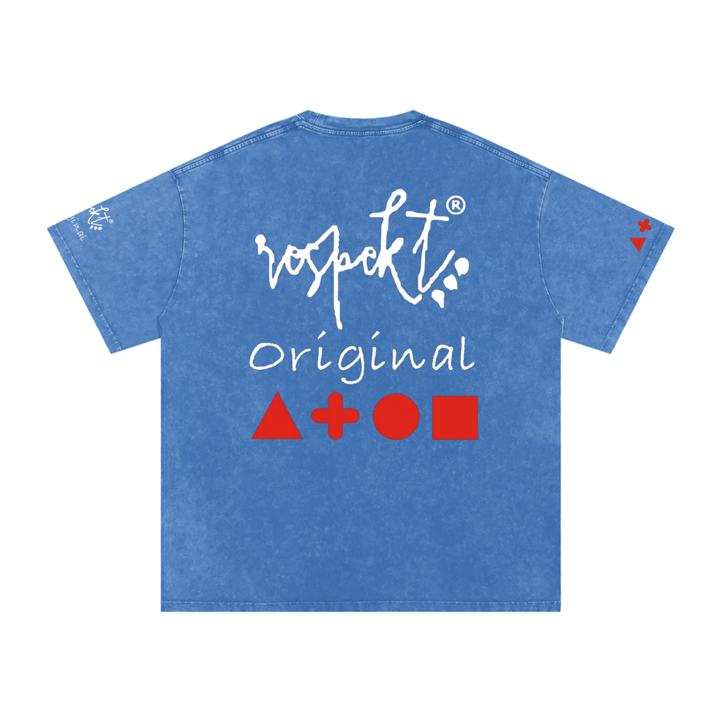 Small Logos & Shapes Vintage Washed T-Shirt