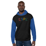 R$PK Abbreviation Two Tone Pullover Hoodie
