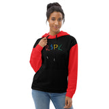 R$PK Abbreviation Two Tone Pullover Hoodie
