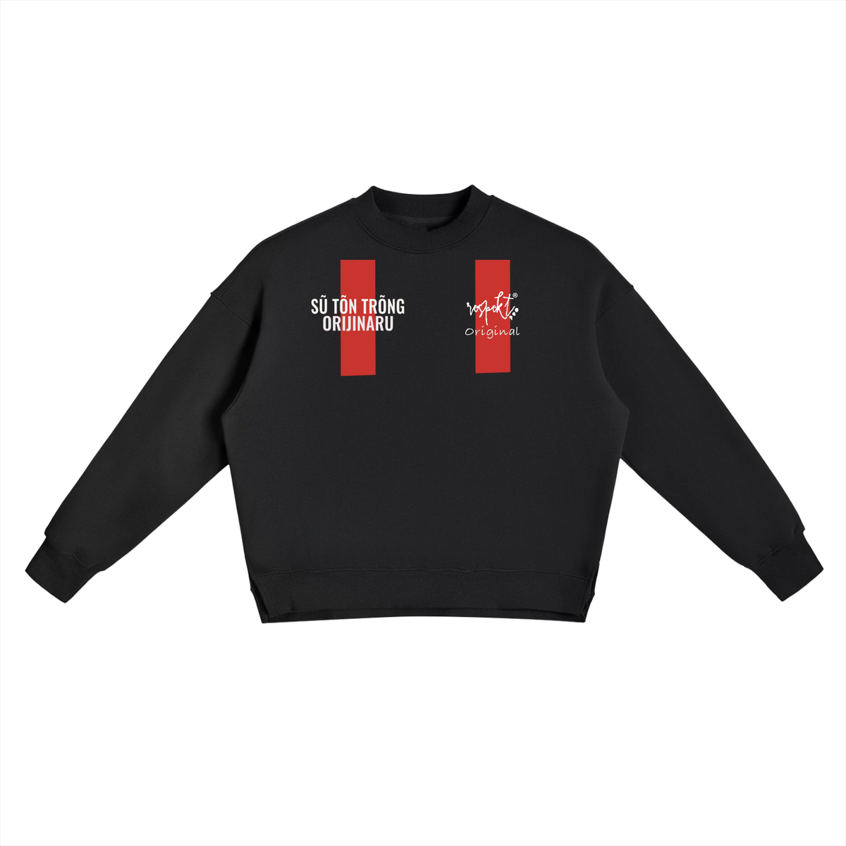 Color Block Foreign/American Respekt Original Skate Sweatshirt