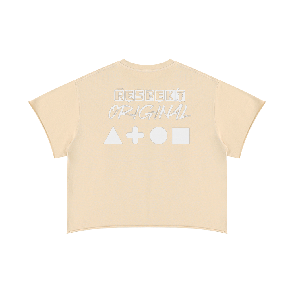 Shapes Of A Kind Boxy Cut-Off S/S T-Shirt