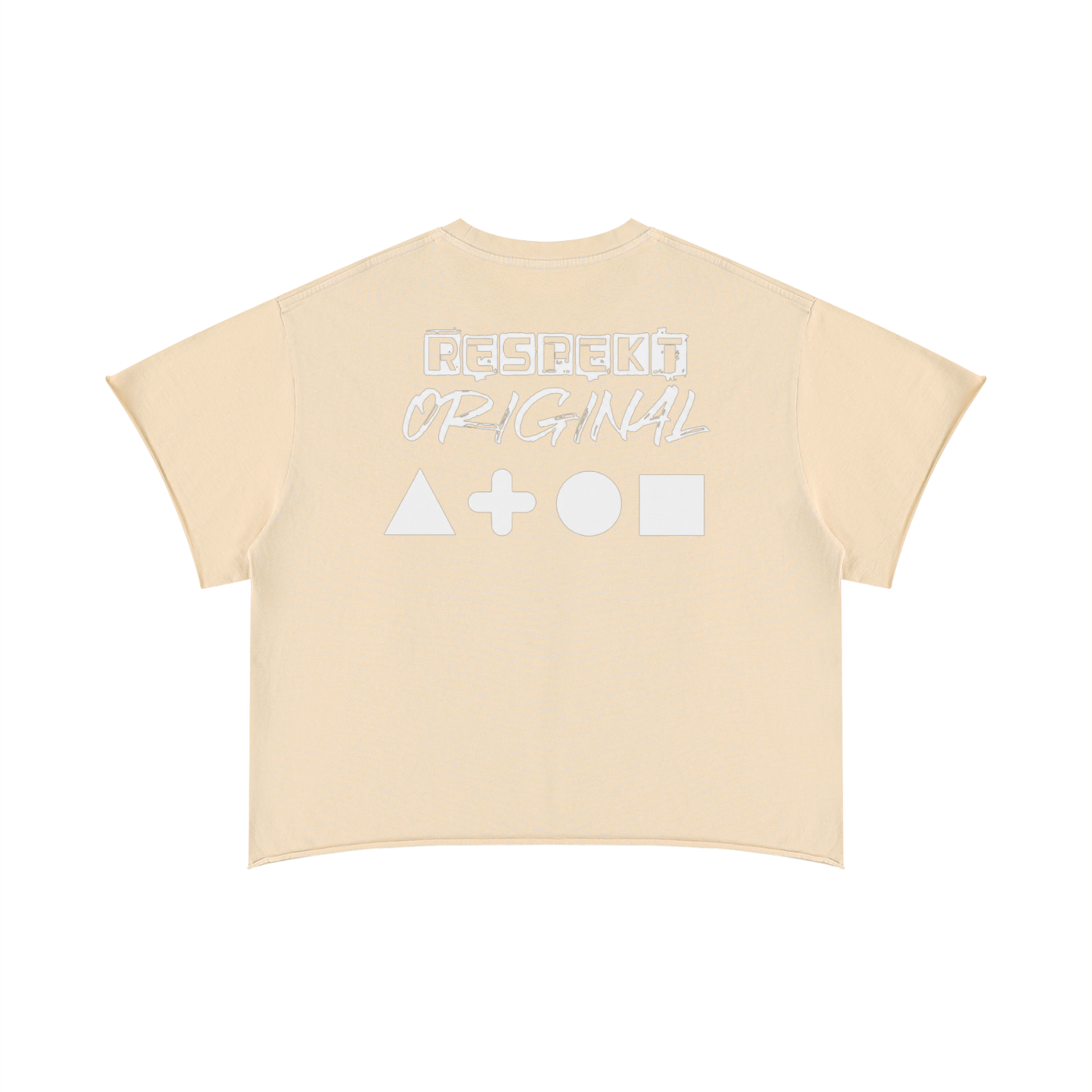 Shapes Of A Kind Boxy Cut-Off S/S T-Shirt