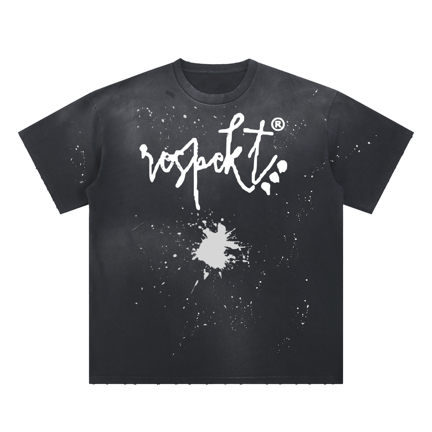 Respekt Original Sun-Faded Paint Splatter T-Shirt